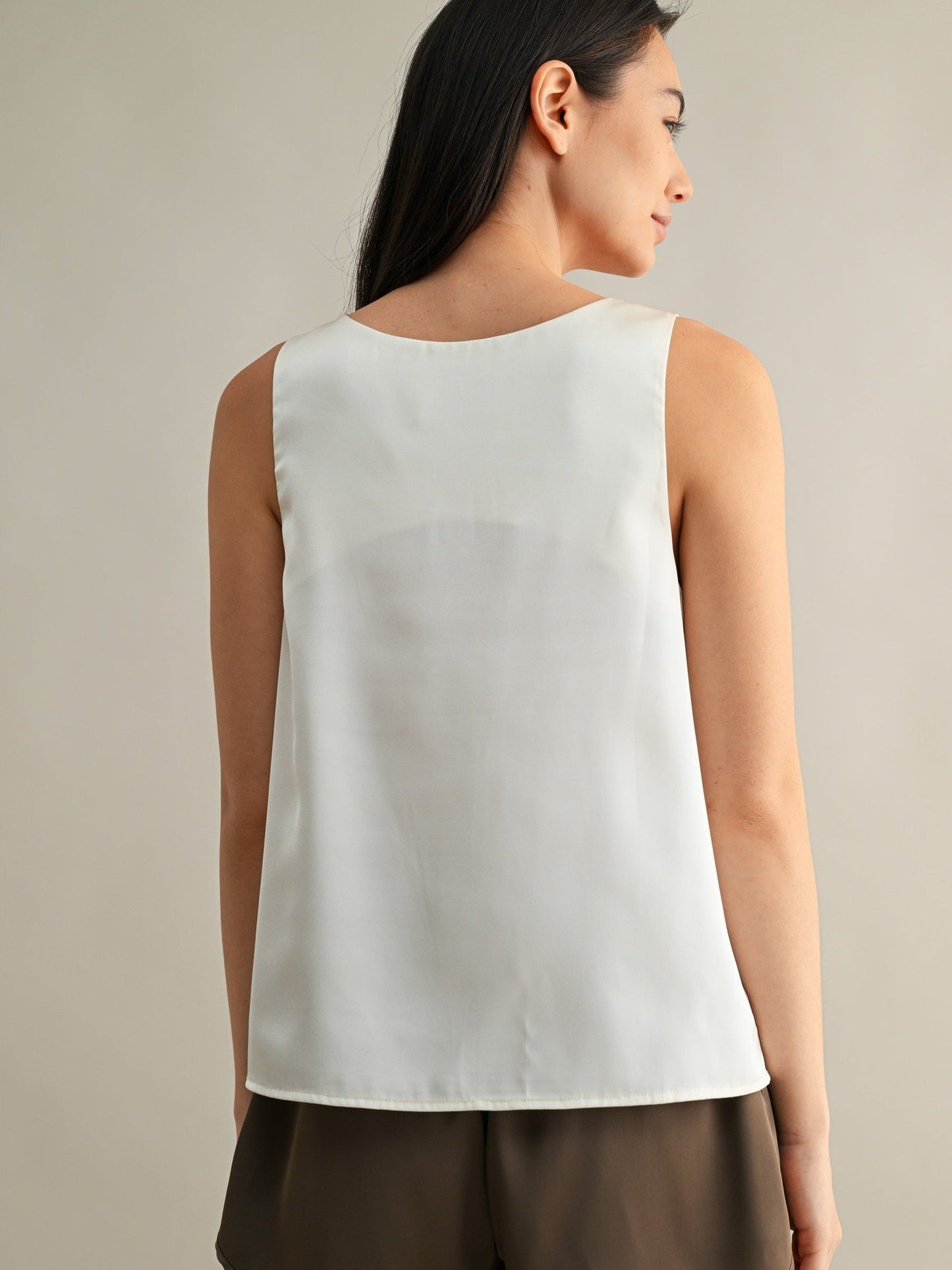 VIVIENNE SATIN TANK