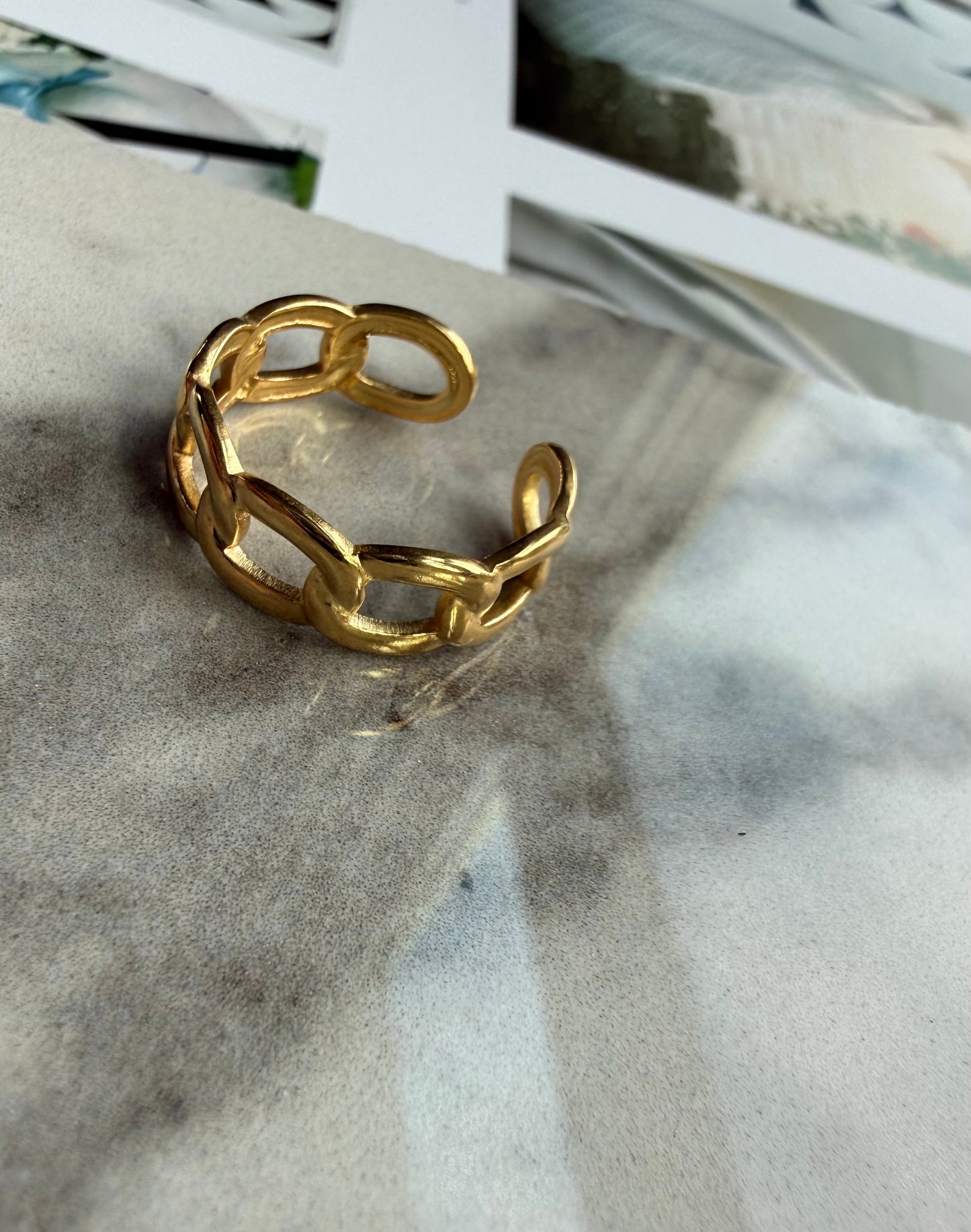 GOING PLACES RING GOLD
