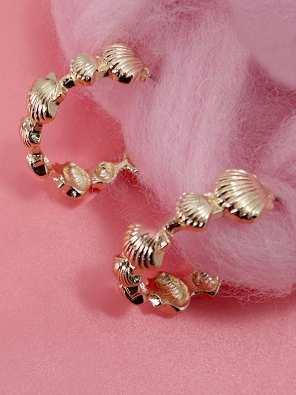 SALTY, BUT SWEET HOOP EARRINGS