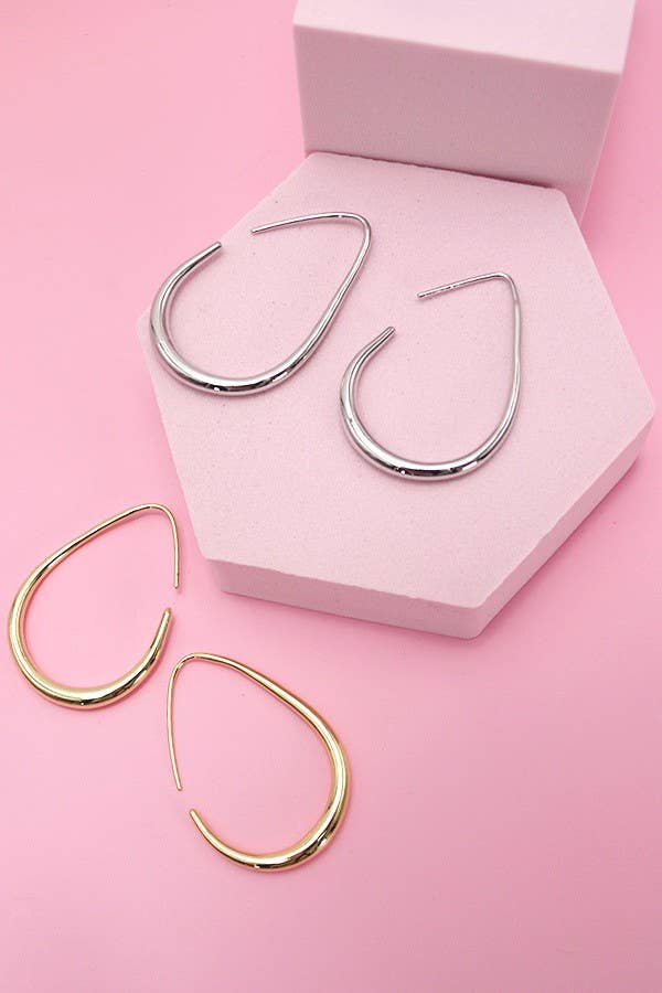 CHASIN' SUNSETS WATERPROOF HOOPS GOLD