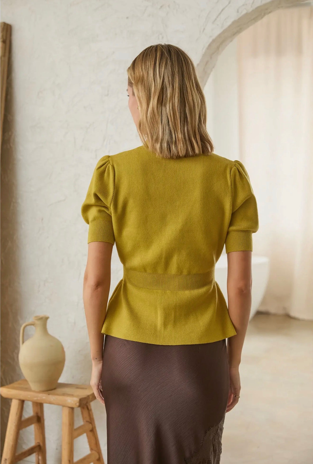 SHAZI KNIT BLOUSE