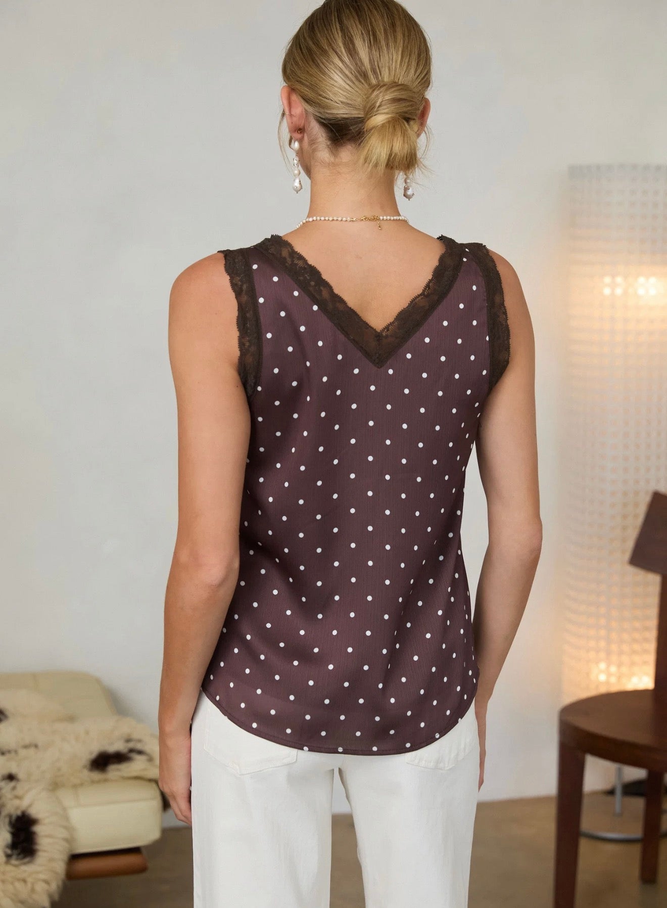 AIMEE POLKA DOT TANK