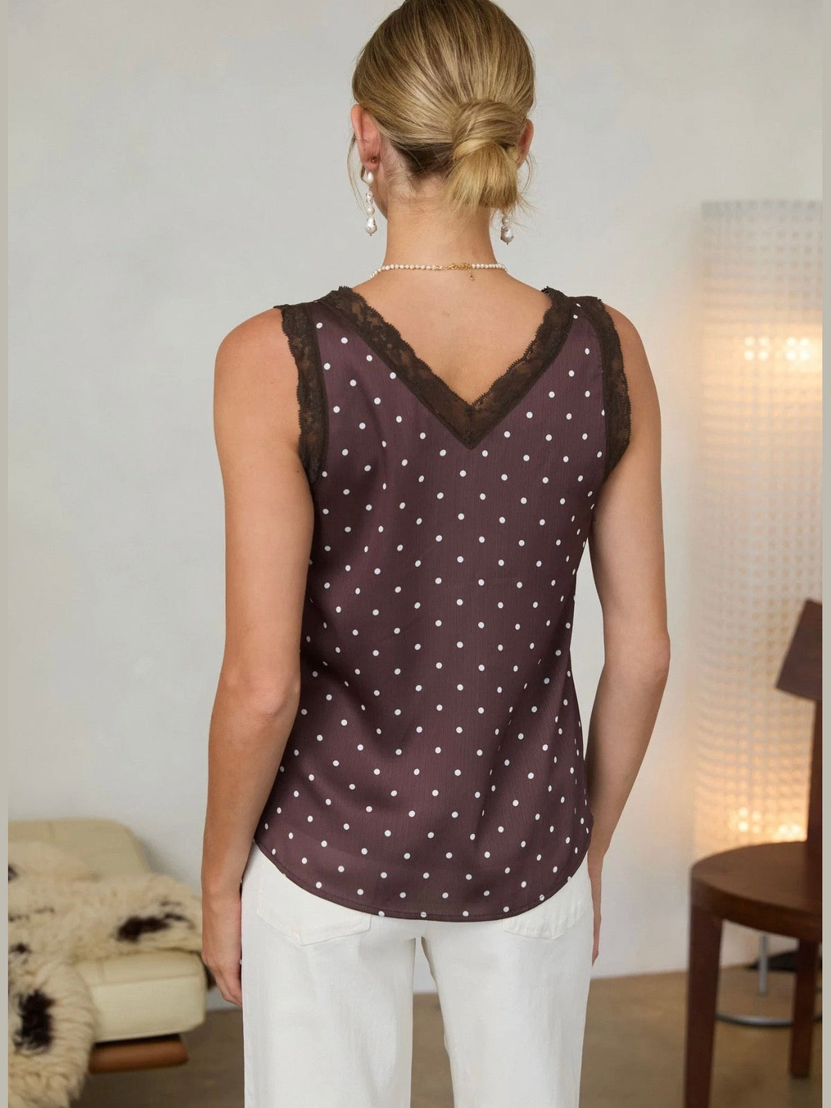 AIMEE POLKA DOT TANK