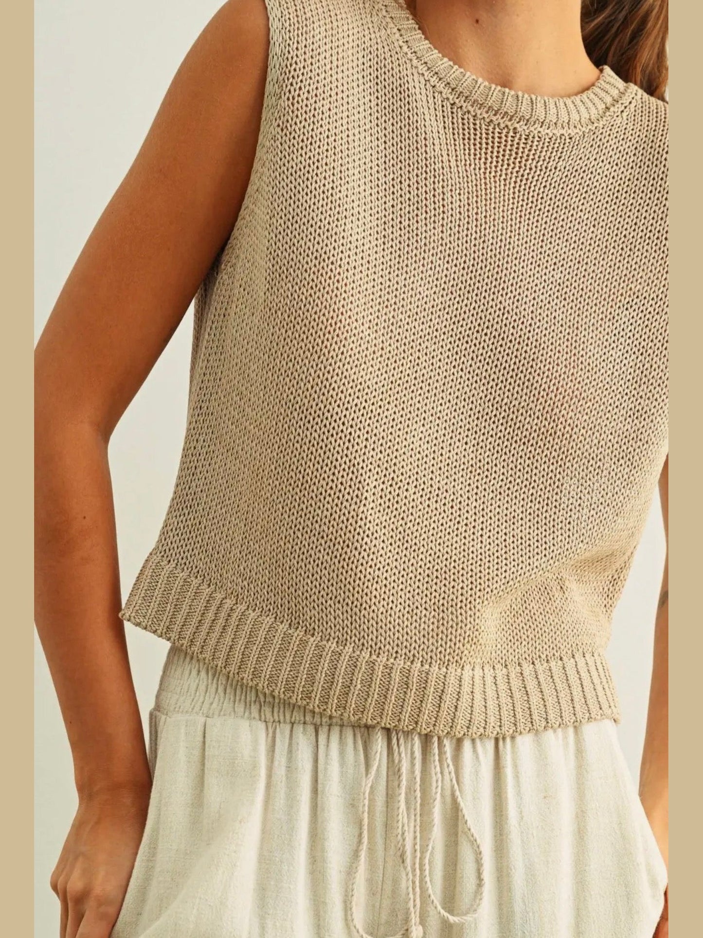 JENN KNIT TANK