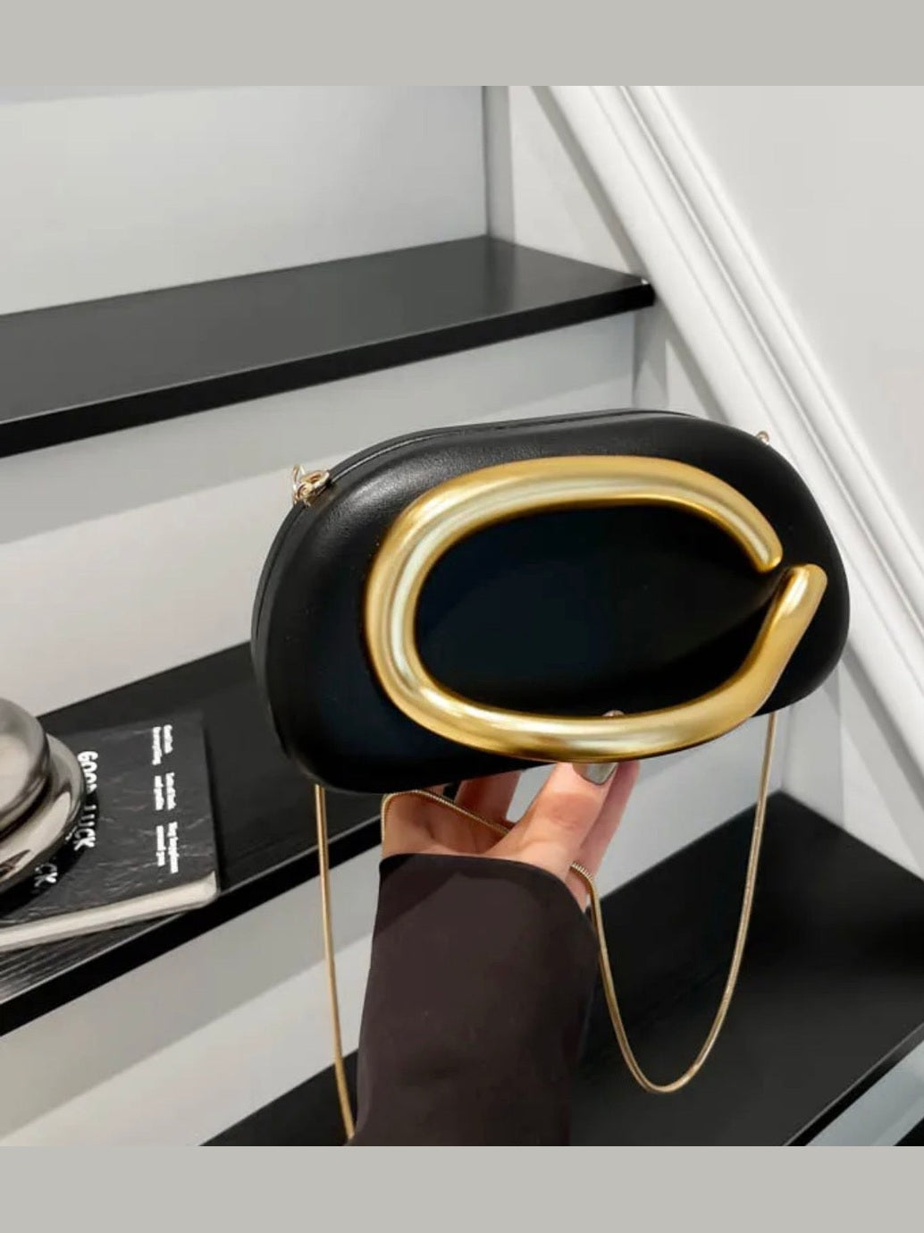 BRIAR CLUTCH: Black