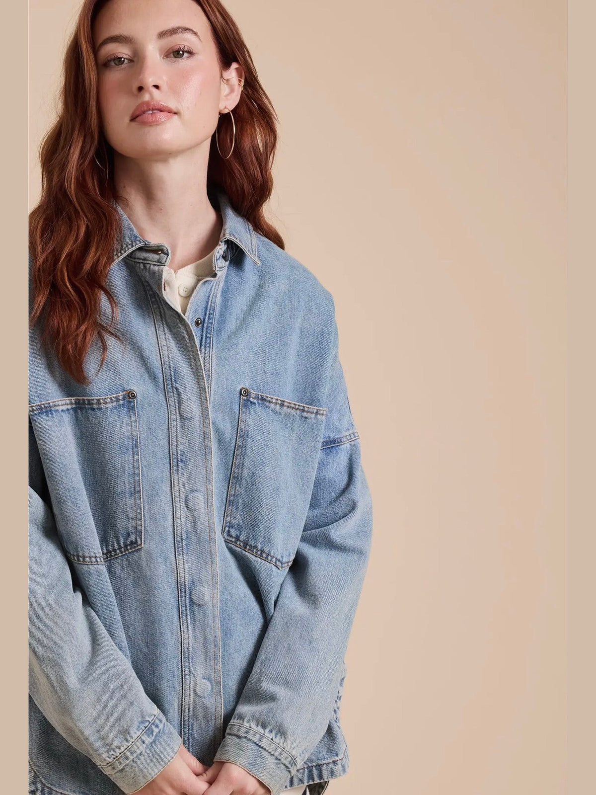 EZRA DENIM SHACKET
