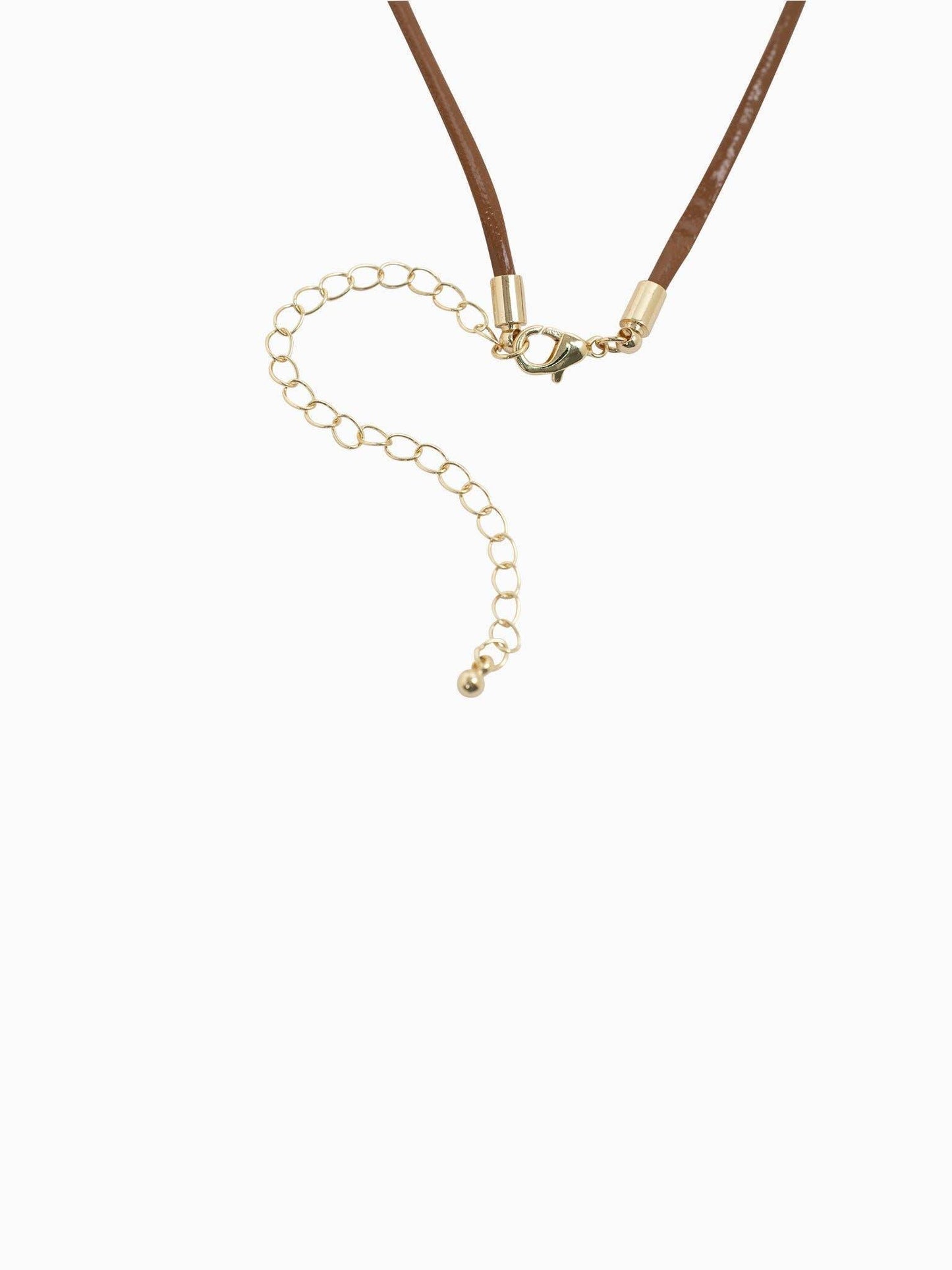 Golden Tides Charm Cord Necklace