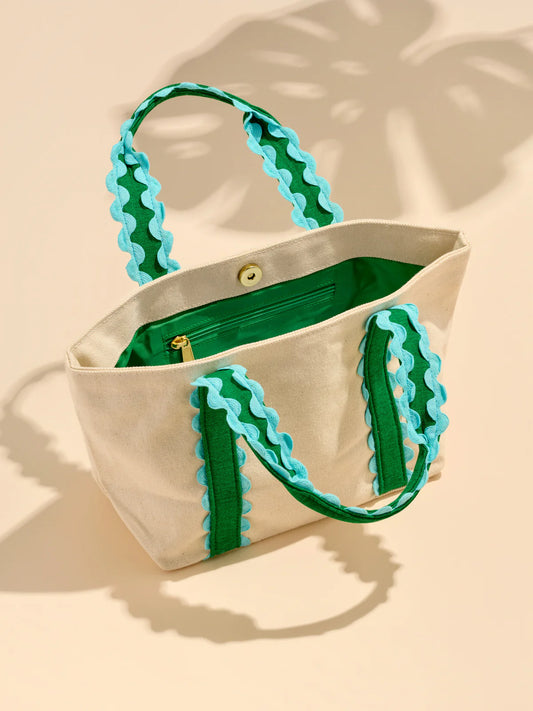 POPPY MINI TOTE GREEN