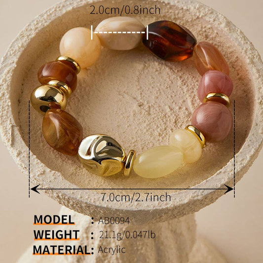 Acrylic Stretch Bracelet