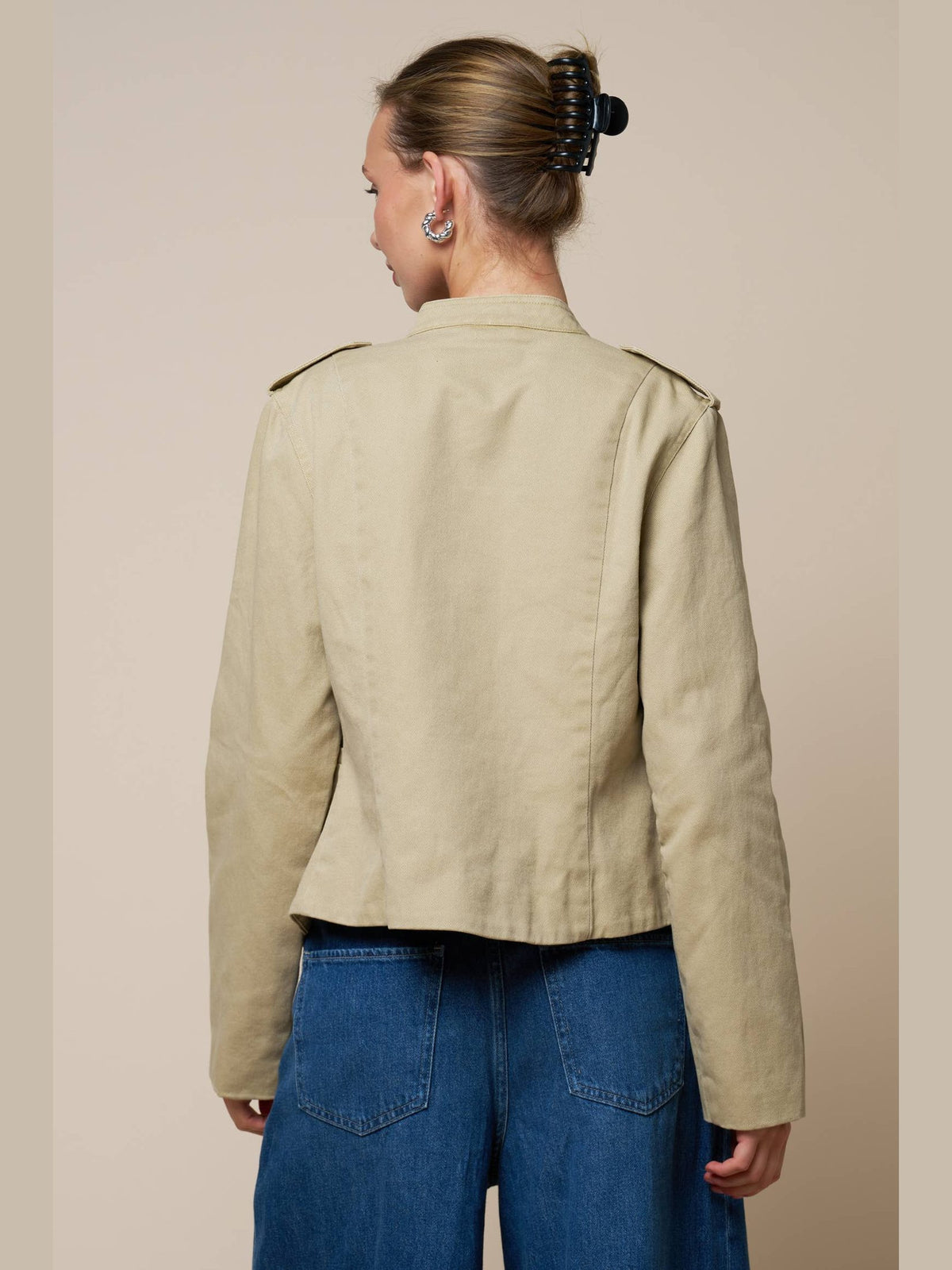 Double Breasted Napoleon Military Jacket