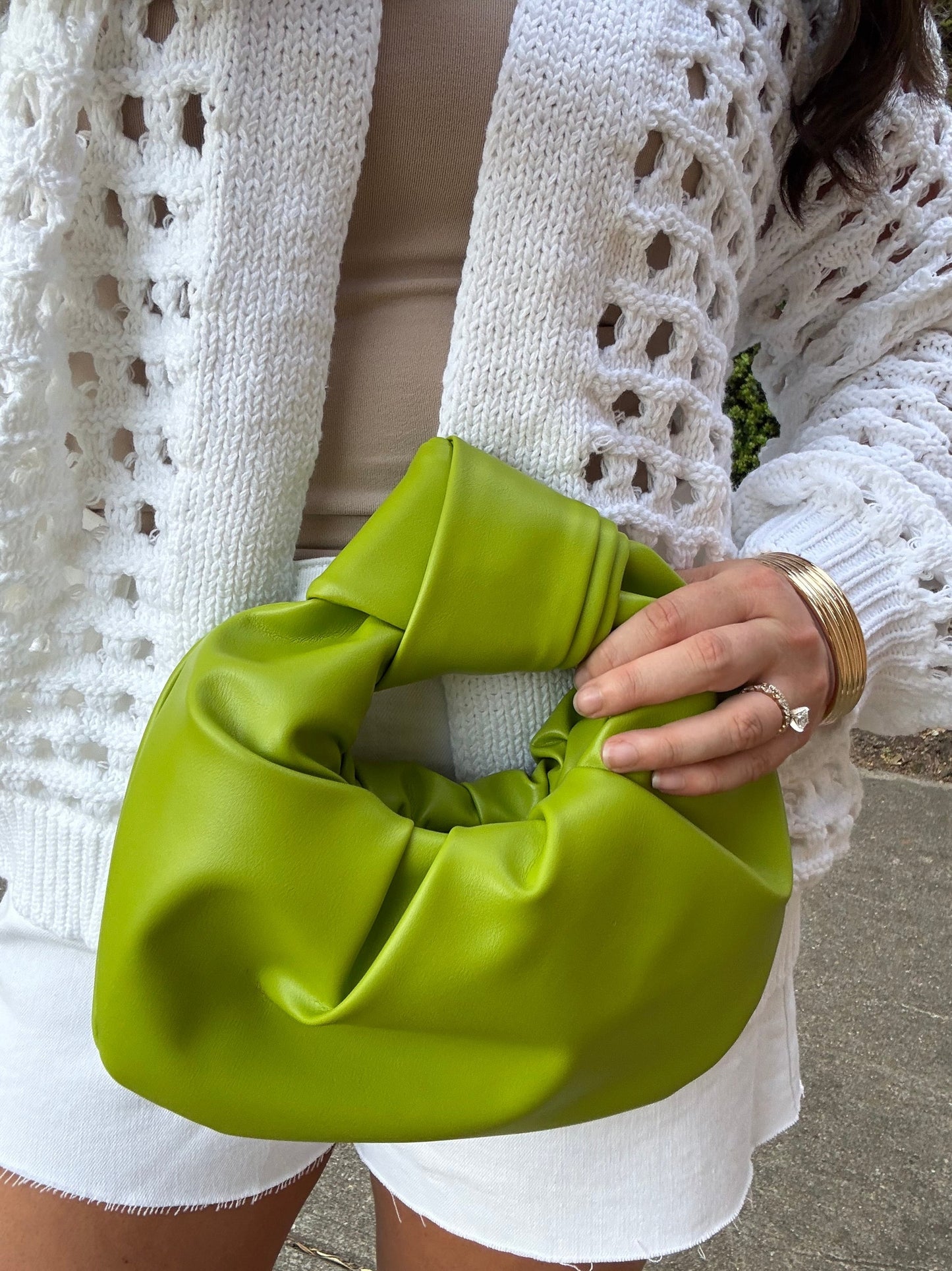 KIERSTI KNOTTED CLUTCH