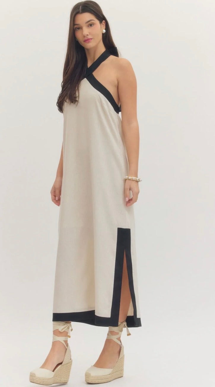 LEIGH LINEN DRESS