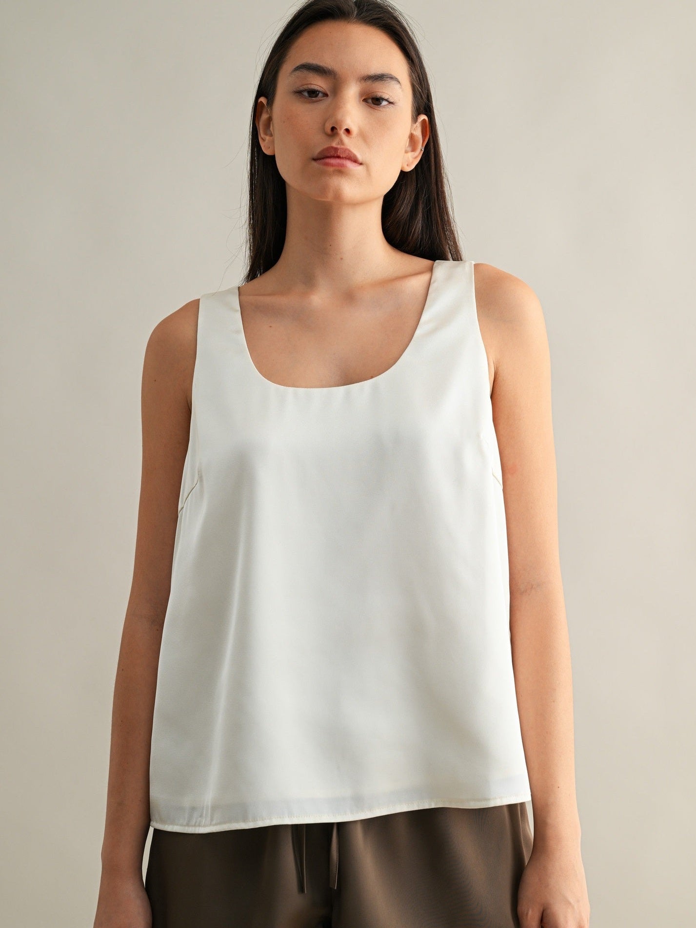 VIVIENNE SATIN TANK