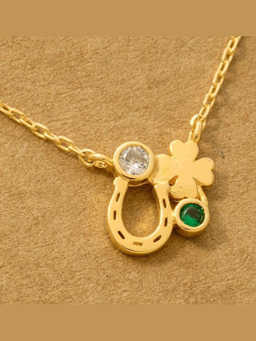 LUCKY GIRL SYNDROME PENDANT NECKLACE