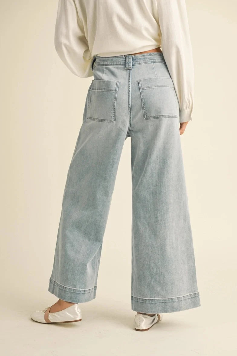 MARY TIE FRONT PANTS