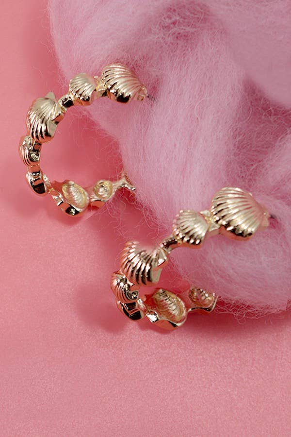 SALTY, BUT SWEET HOOP EARRINGS