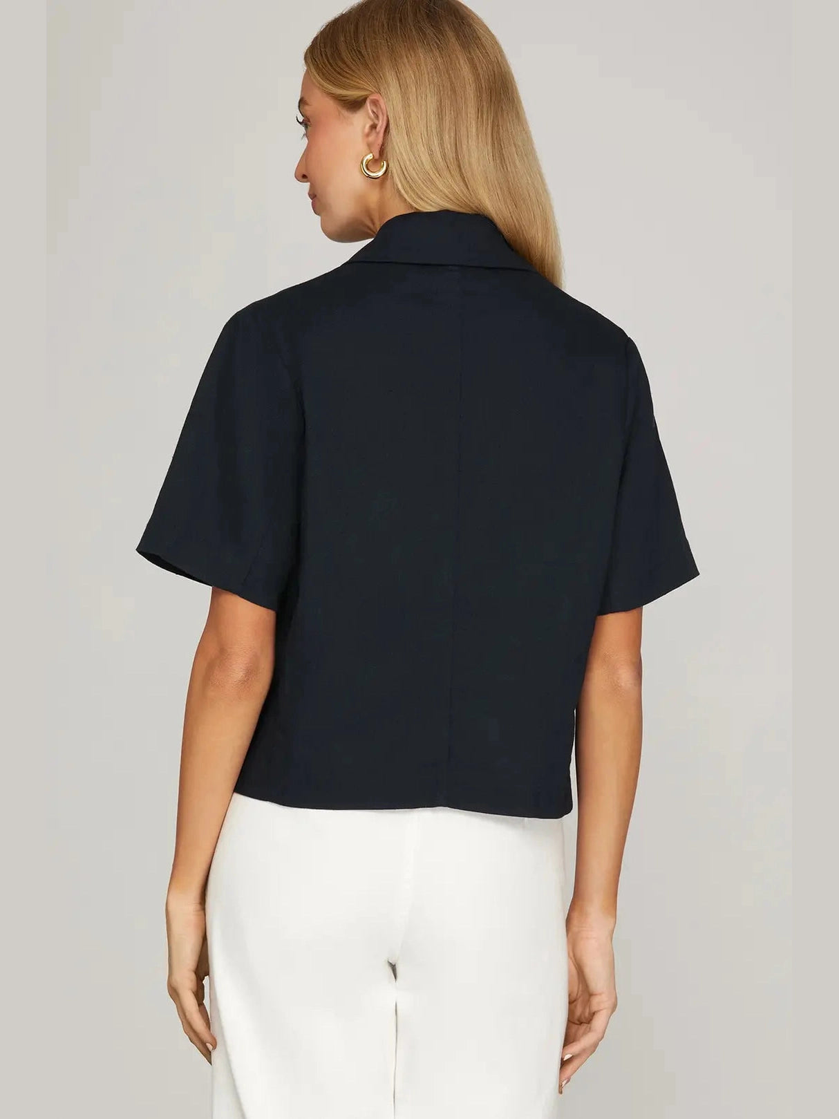 MELISSA LINEN JACKET