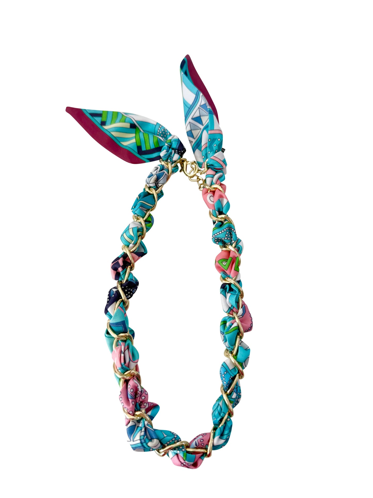 Hailey Scarf Chain Necklace