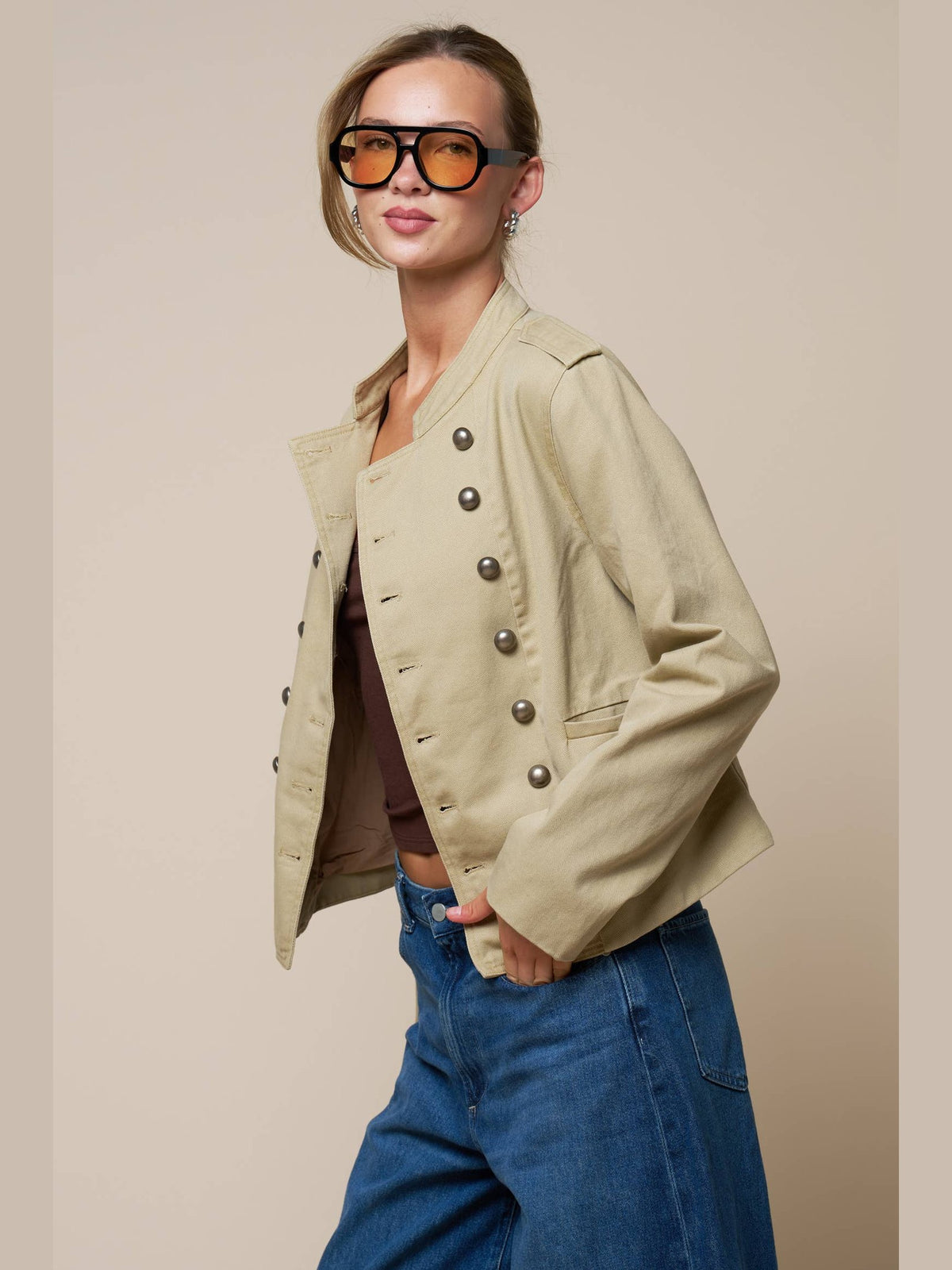 Double Breasted Napoleon Military Jacket