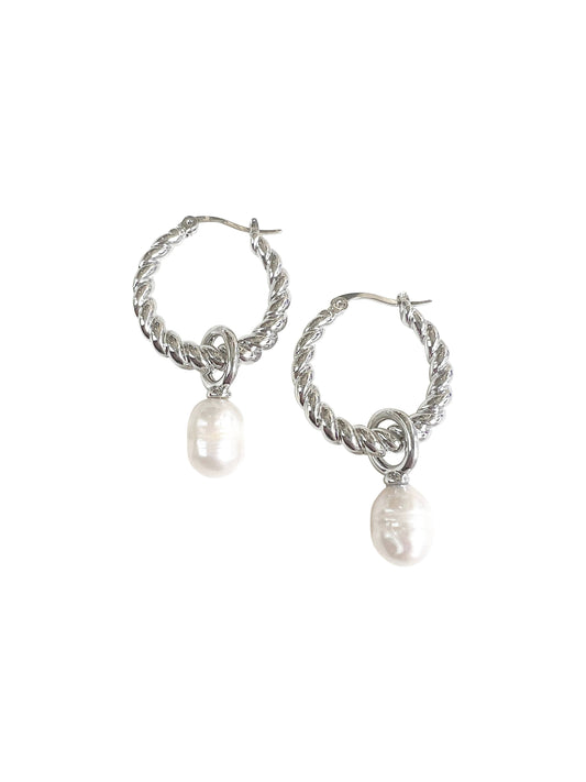 Megan Earring: Silver