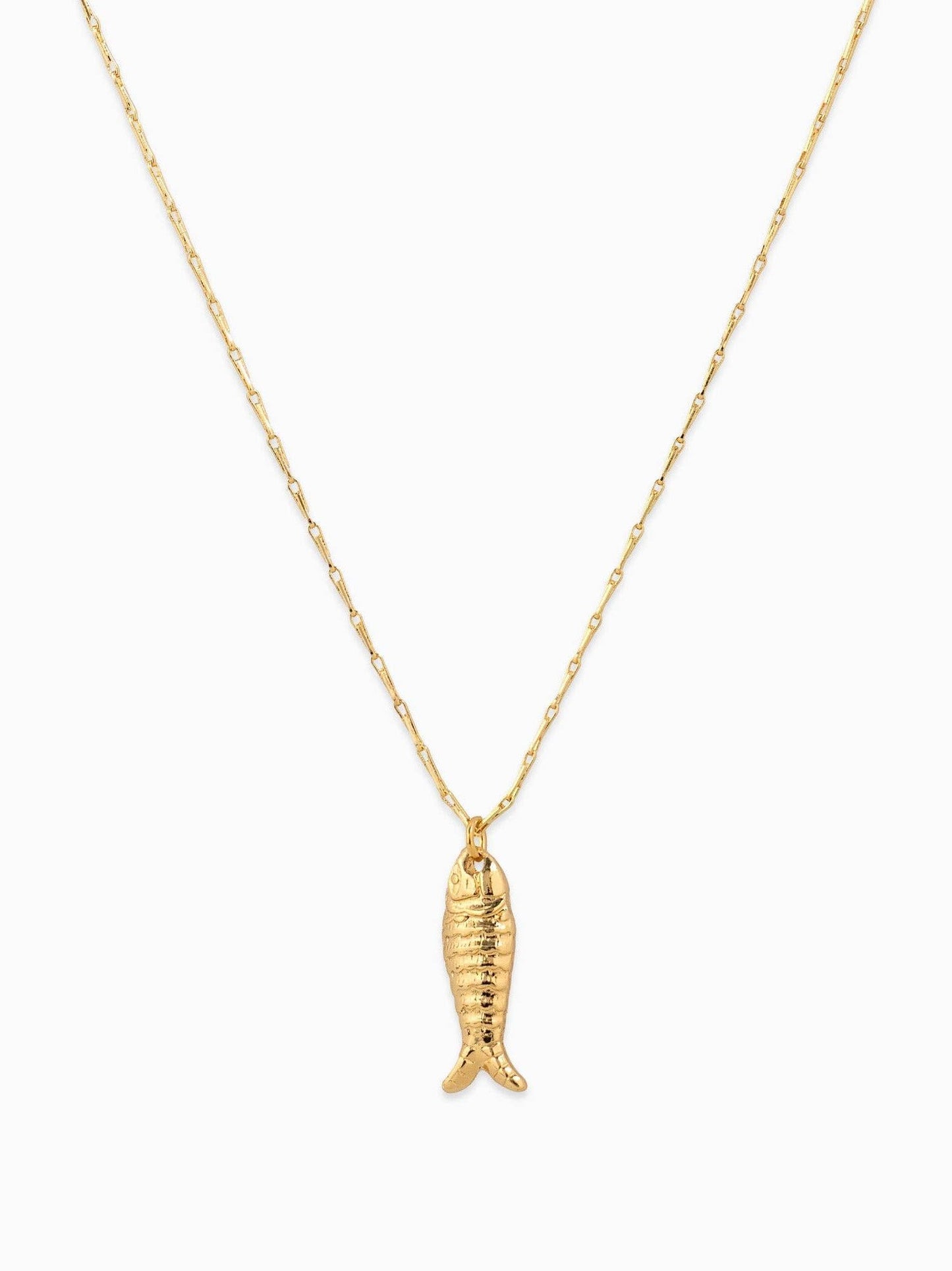 BEACH BABE SARDINE CHARM NECKLACE