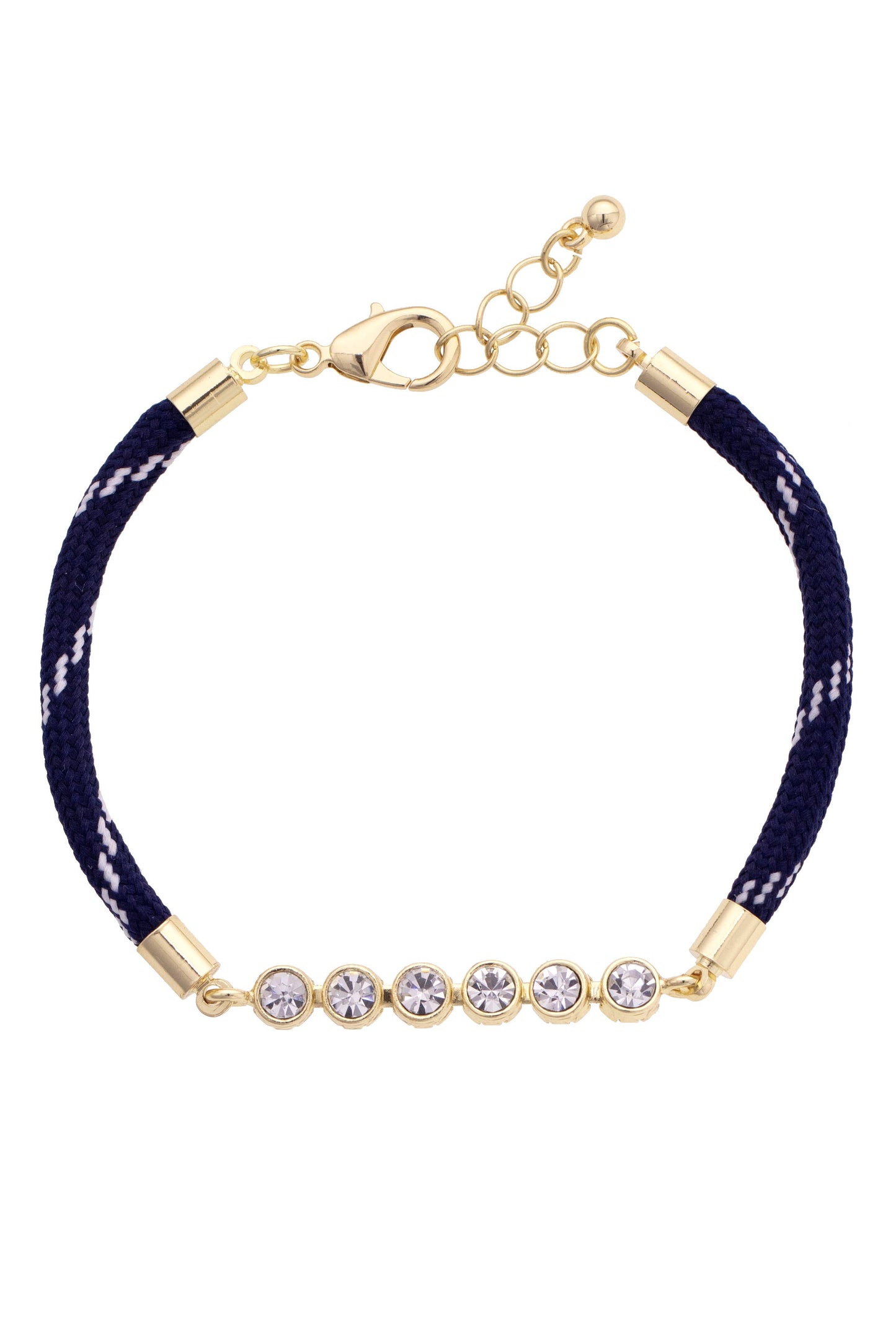 Betsy Paracord Tennis Bracelet: Navy