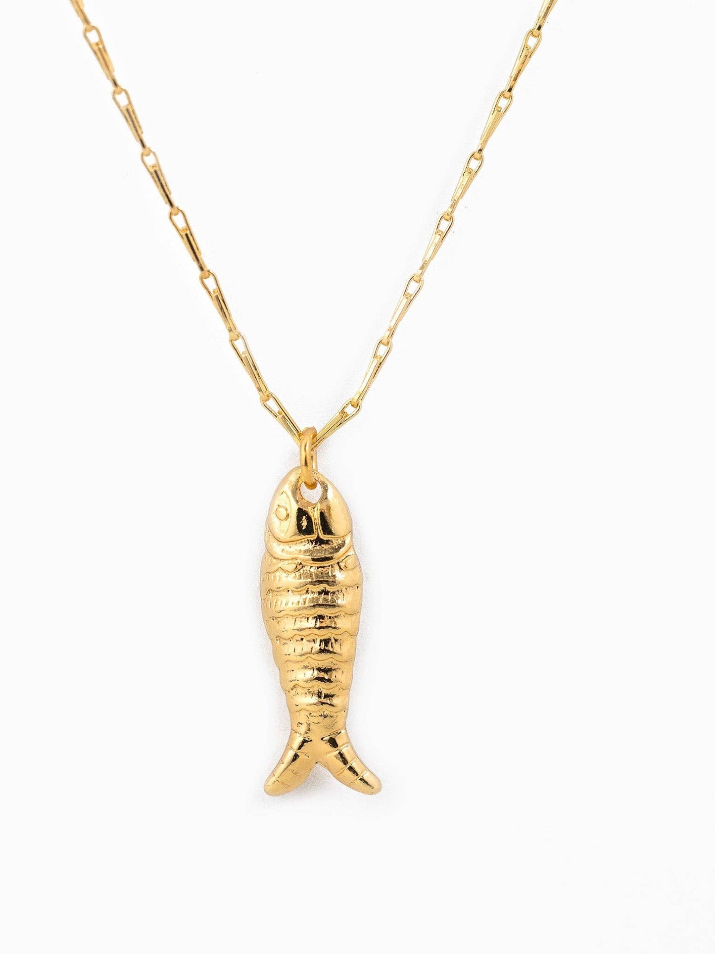 BEACH BABE SARDINE CHARM NECKLACE