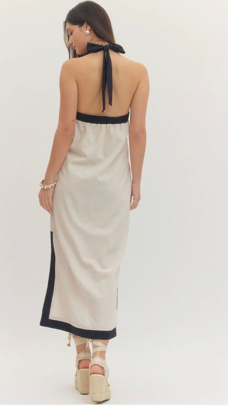 LEIGH LINEN DRESS