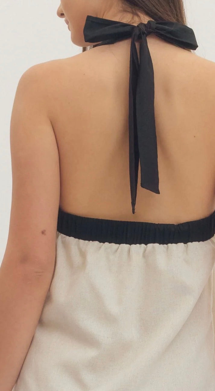 LEIGH LINEN DRESS