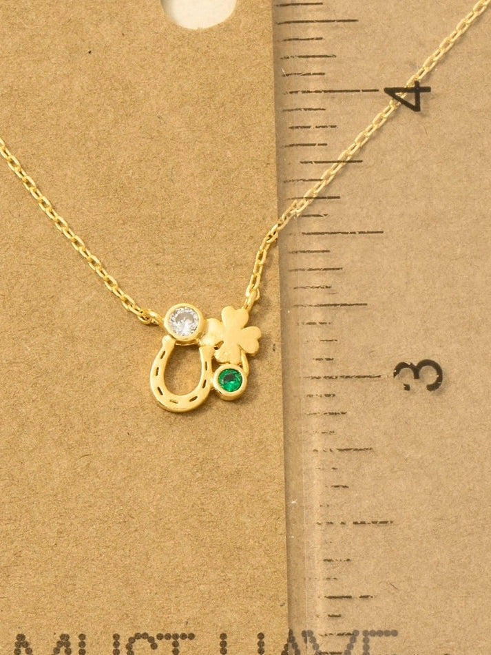 LUCKY GIRL SYNDROME PENDANT NECKLACE