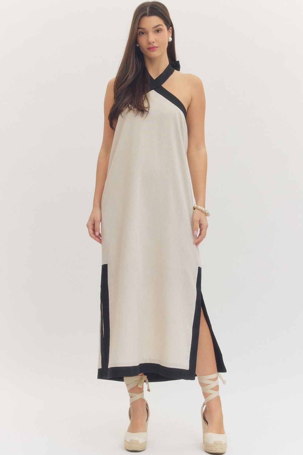 LEIGH LINEN DRESS