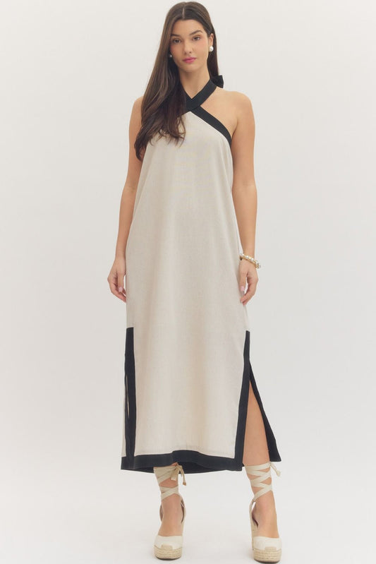 LEIGH LINEN DRESS