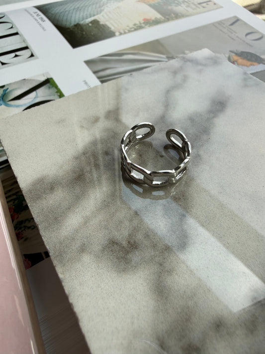 GOING PLACES RING SILVER