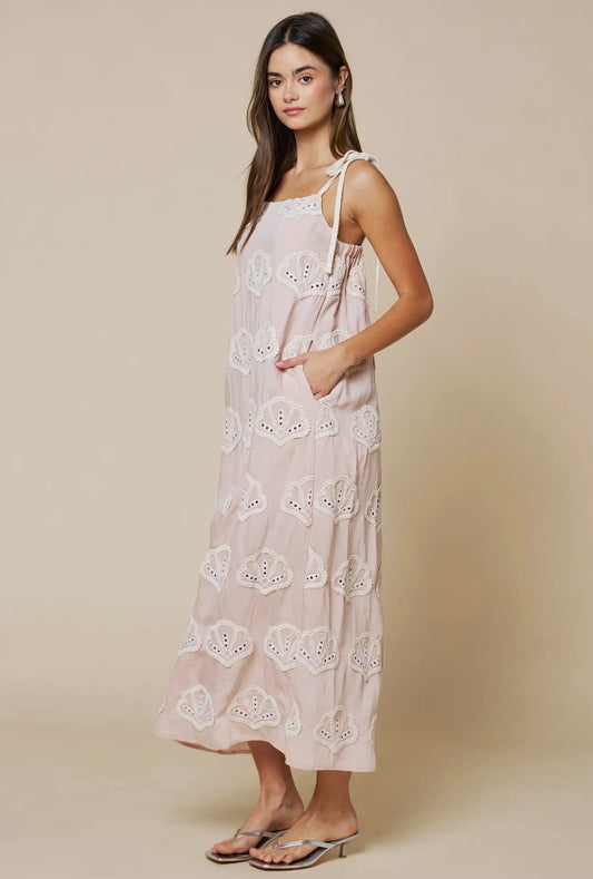 TAYLOR SHELL MAXI DRESS