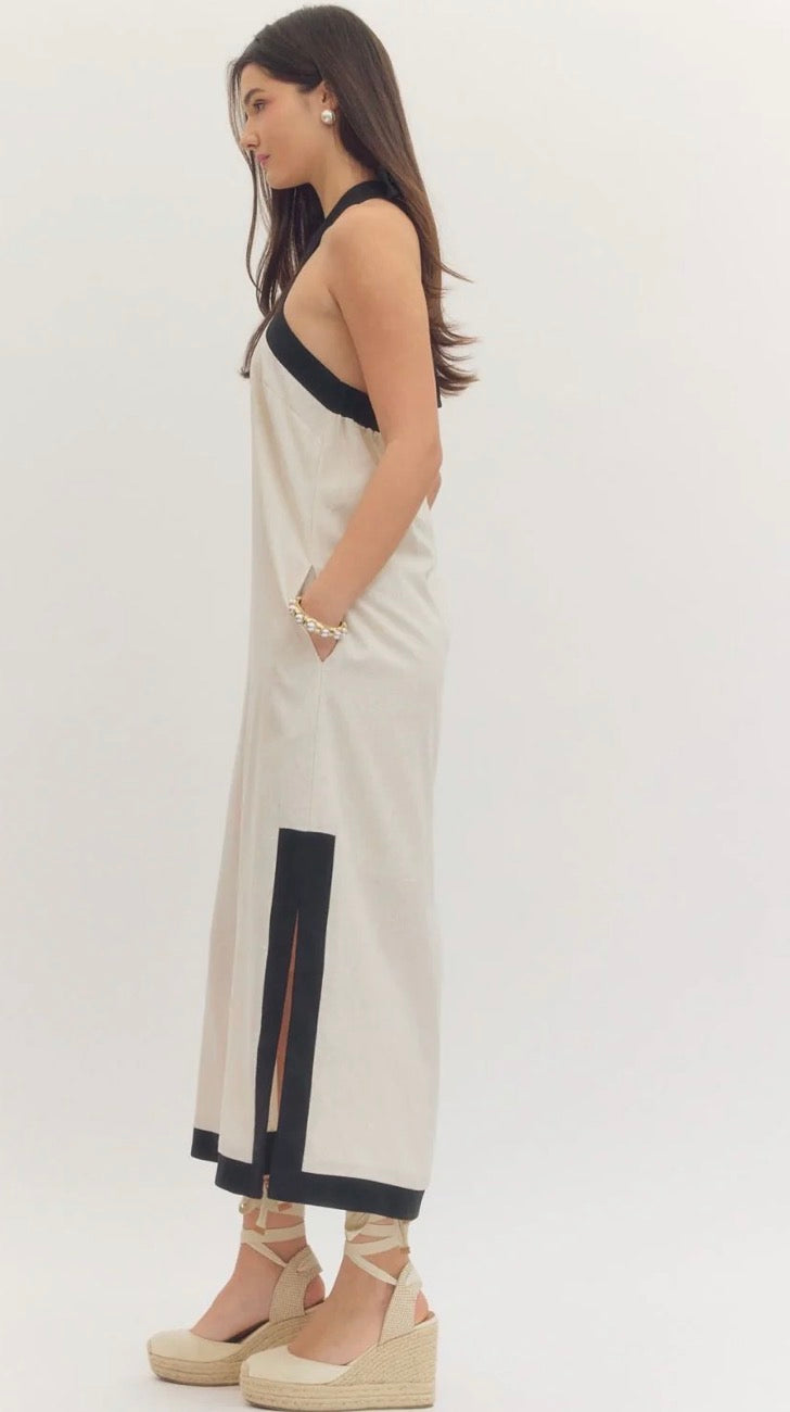 LEIGH LINEN DRESS