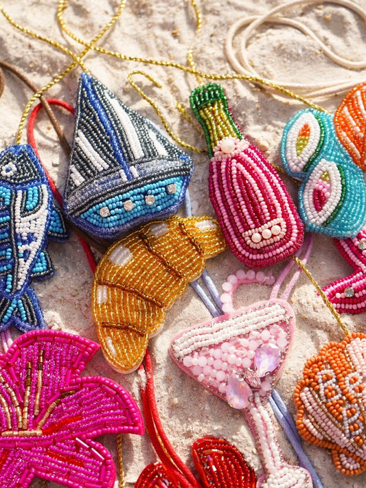 KENZKUSTOMZ SINGLE BEADED BAG CHARM