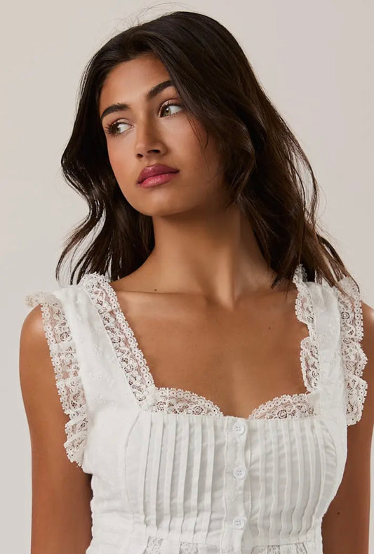 FELICITY RUFFLE TOP