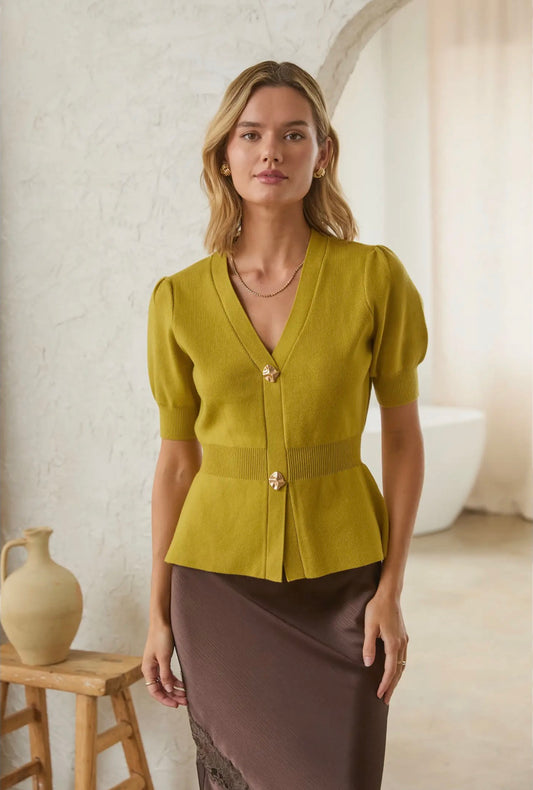 SHAZI KNIT BLOUSE