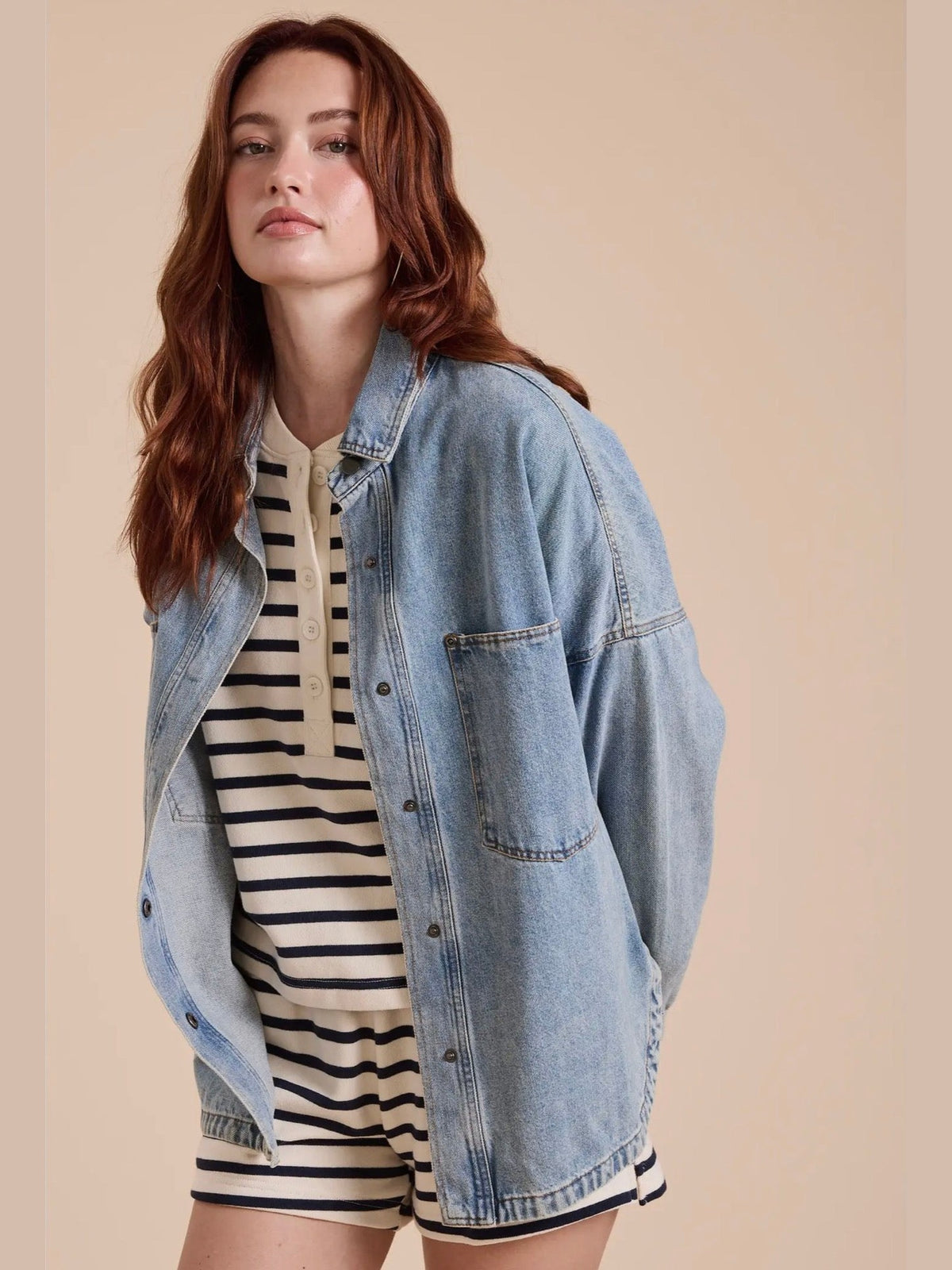 EZRA DENIM SHACKET