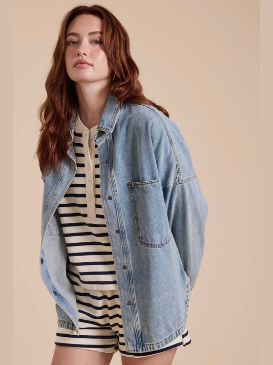 EZRA DENIM SHACKET