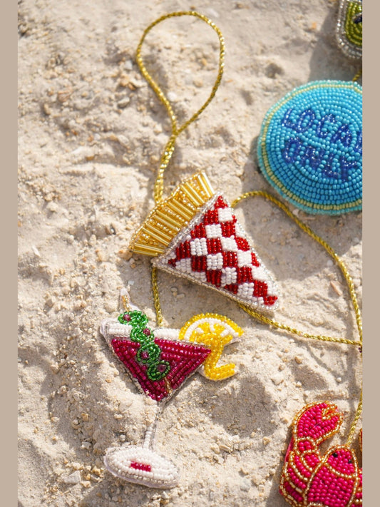 KENZKUSTOMZ DOUBLE BEADED BAG CHARM