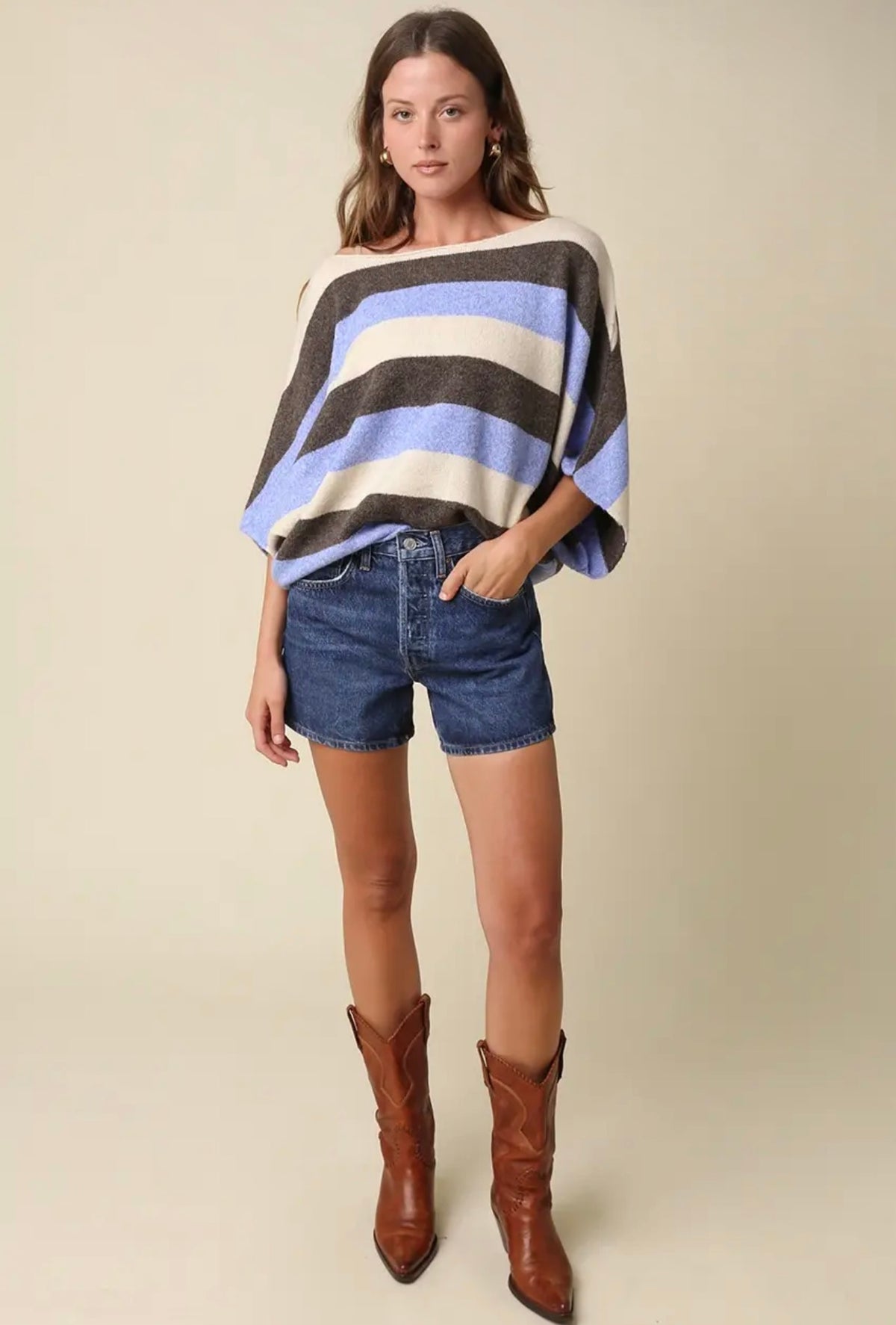 Peggy Stripe Top