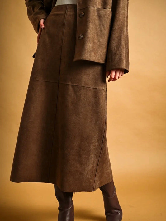 Vivi Suede Skirt