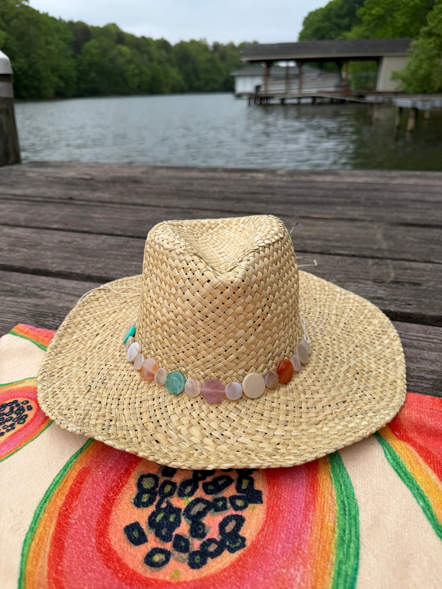 Multi Beaded Cowboy Hat