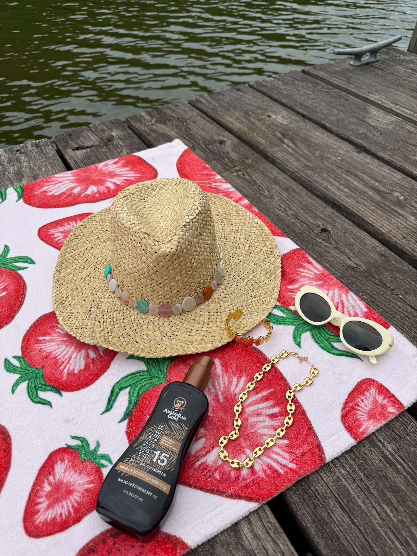 Multi Beaded Cowboy Hat