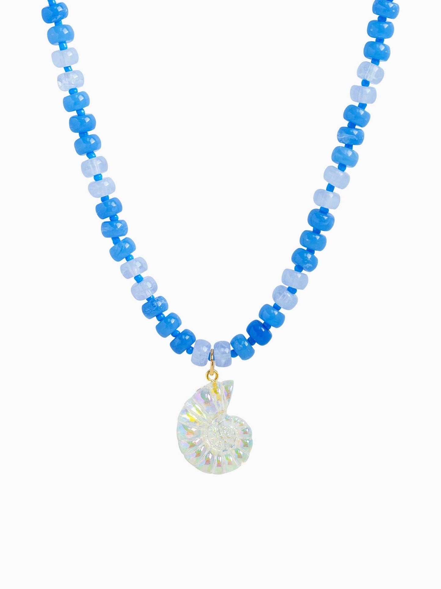 Coastal Tides Shell Beaded Necklace