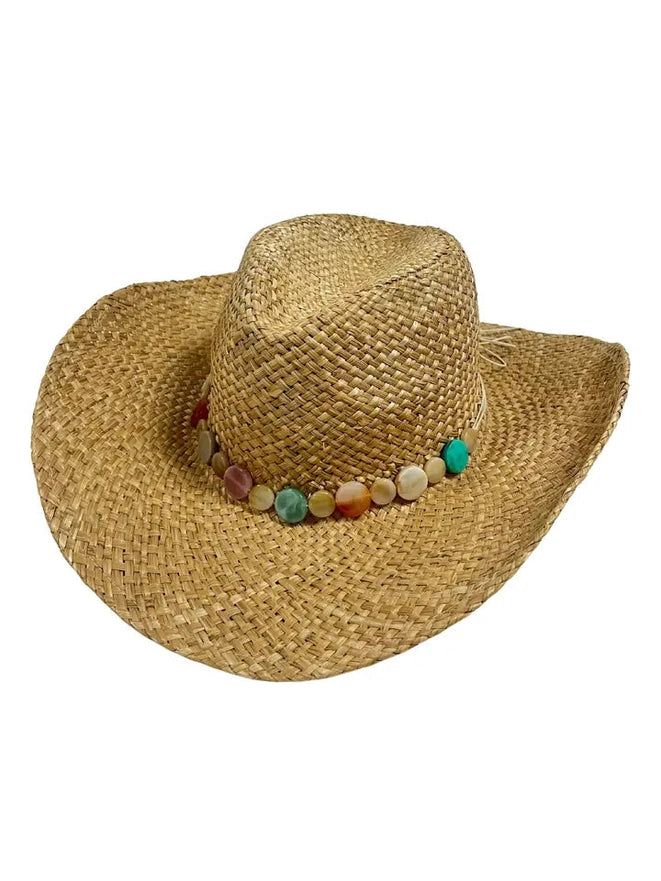 Multi Beaded Cowboy Hat