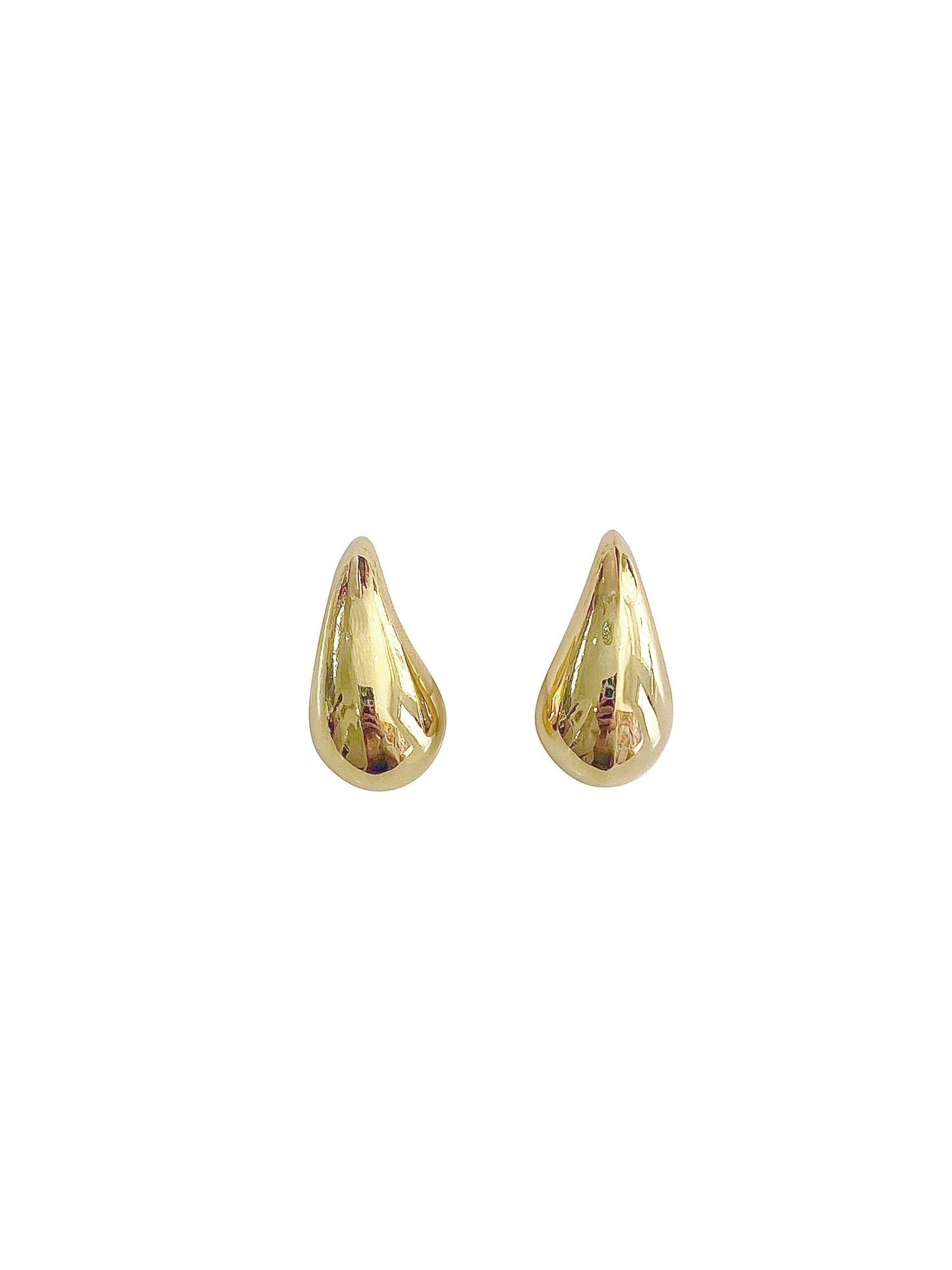 Daphne Earring Medium: Gold