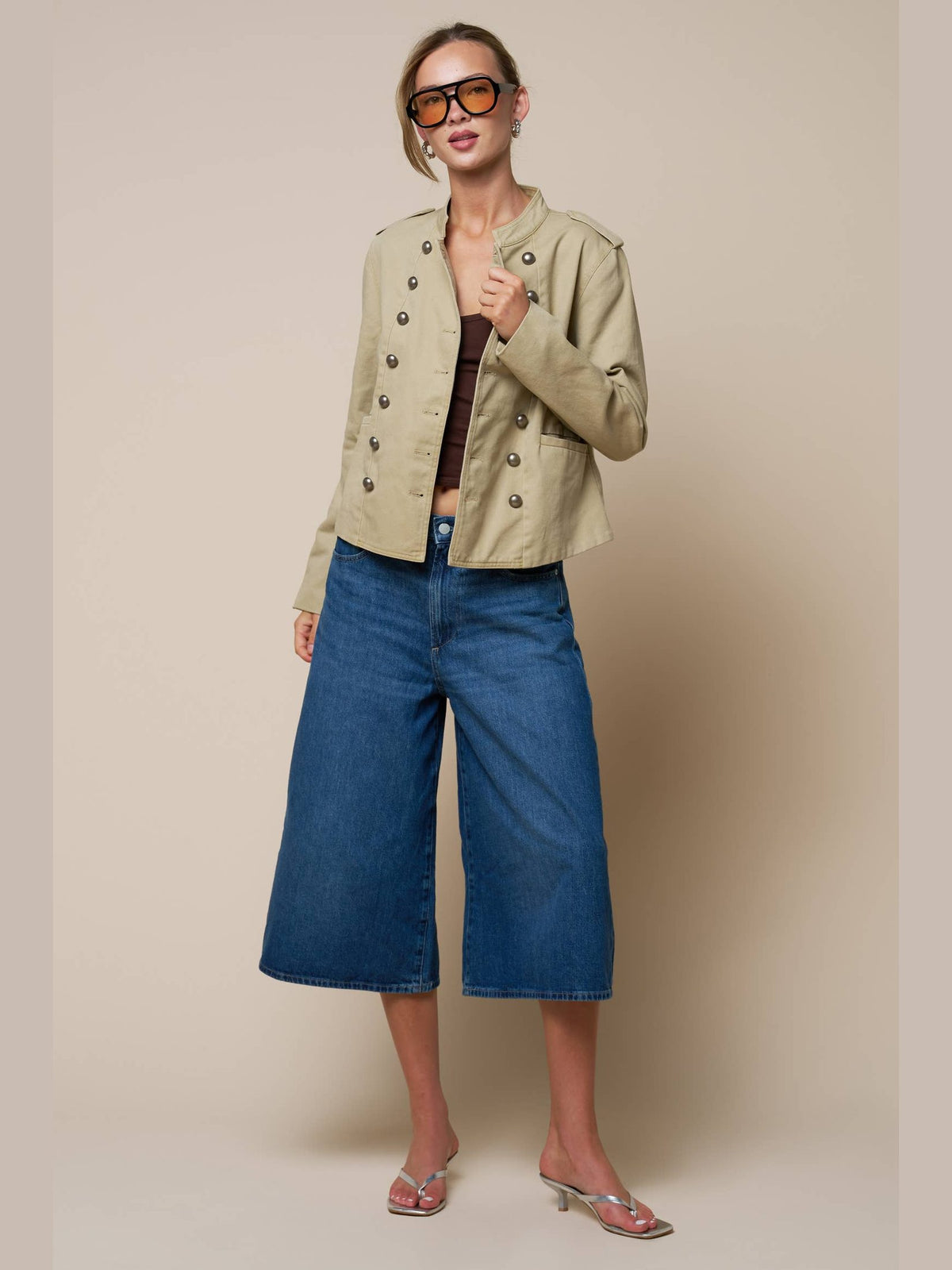 Double Breasted Napoleon Military Jacket