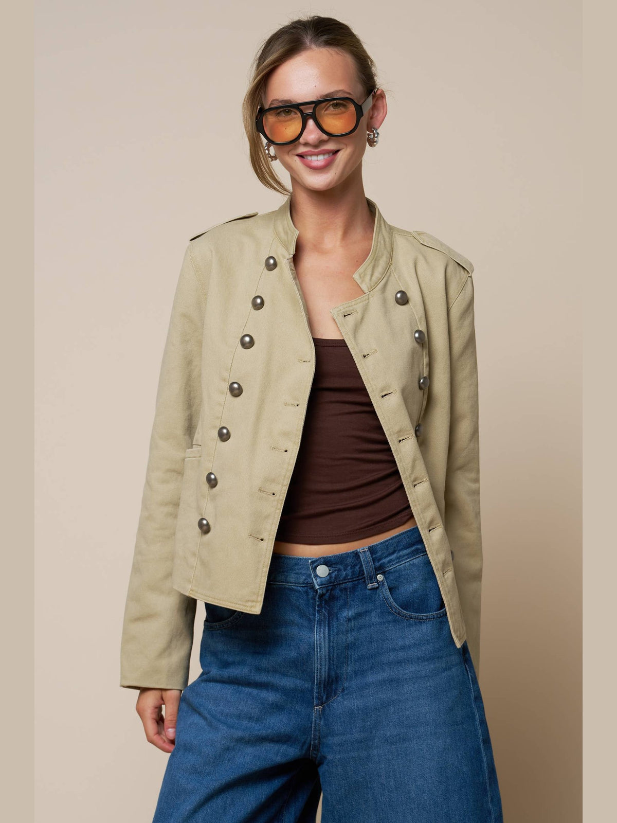 Double Breasted Napoleon Military Jacket